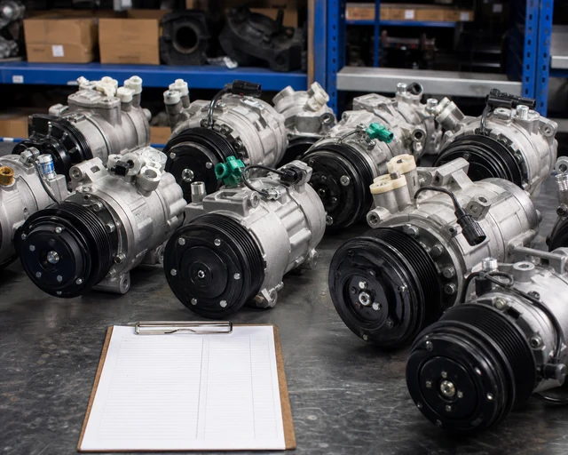 A/C compressor assortment for Australian 4x4 truck and trade supply