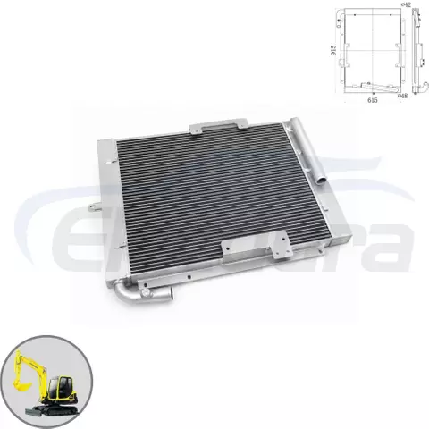 Hyundai R110-7 hydraulic oil cooler 11N3-42020 wholesale supplier