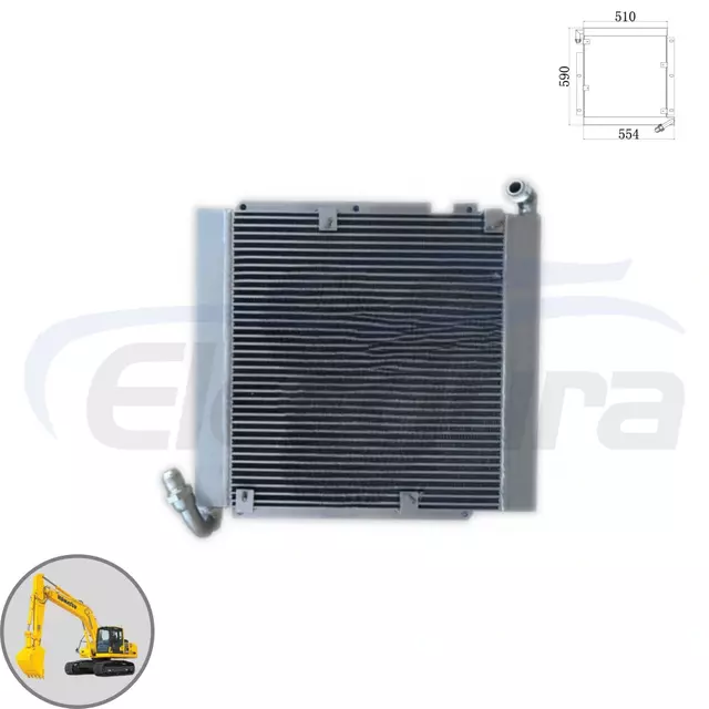 Pendingin Oli Hidraulik 20X-03-22110 pemasok grosir untuk penggantian aftermarket pesanan massal Komatsu PC60-5
