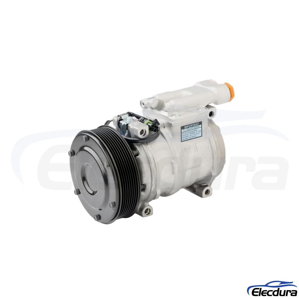 Denso DCP99523 Air Conditioning Compressor 24V R134a 140mm Pulley 8 Grooves