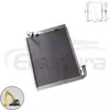 Premium large core hydraulic oil cooler 20Y-03-21720 distributor stock for Komatsu PC200-6 excavator importers and wholesalers