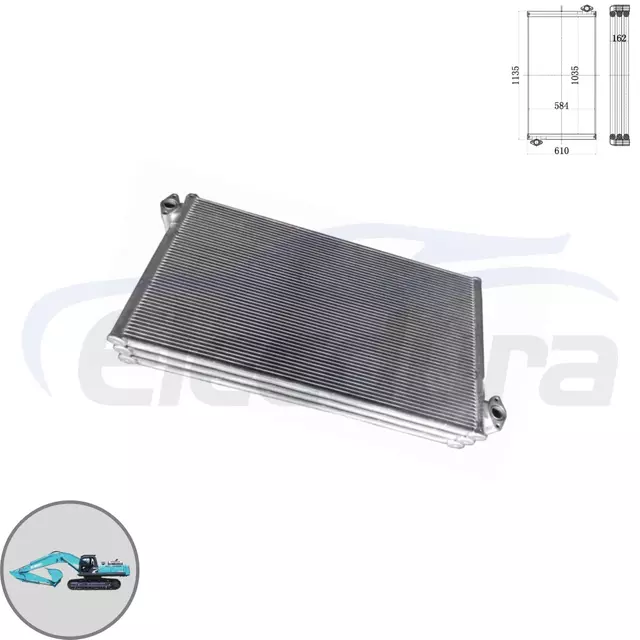 Pendingin oli hidrolik penambangan LS05P00039S002 untuk ekskavator Kobelco SK480-6, pasokan grosir pabrik langsung.