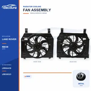Radiator Cooling Fan Assembly for Land Rover Range Rover 600W LR084438 Bulk Supply