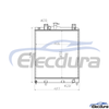 20T-03-81111 Komatsu PC35R-8 watertank Radiateur