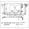 976062F000 Kia Spectra 2004-2006 A/C Condenser