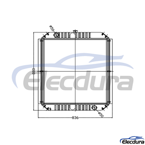 2452U426S1 KOBELCO SK200-3 Radiator