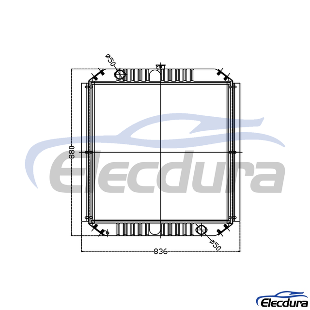 2452U426S1 KOBELCO SK200-3 Radiator