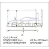 80110T0AA01 Honda Cr-V 2012-2015 A/C Condenser with Receiver/Drier 16mm Core