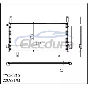 80100-TMA-H01 Honda Cr-V 2020-2022 A/C Condenser Assembly