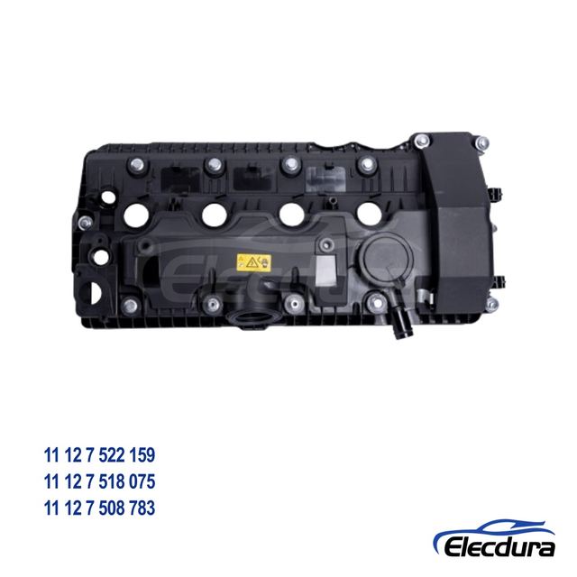 BMW engine valve cover 11127522159 for N62 V8 engines used in BMW 550i 650i X5 745i 750Li aftermarket replacement valve cover