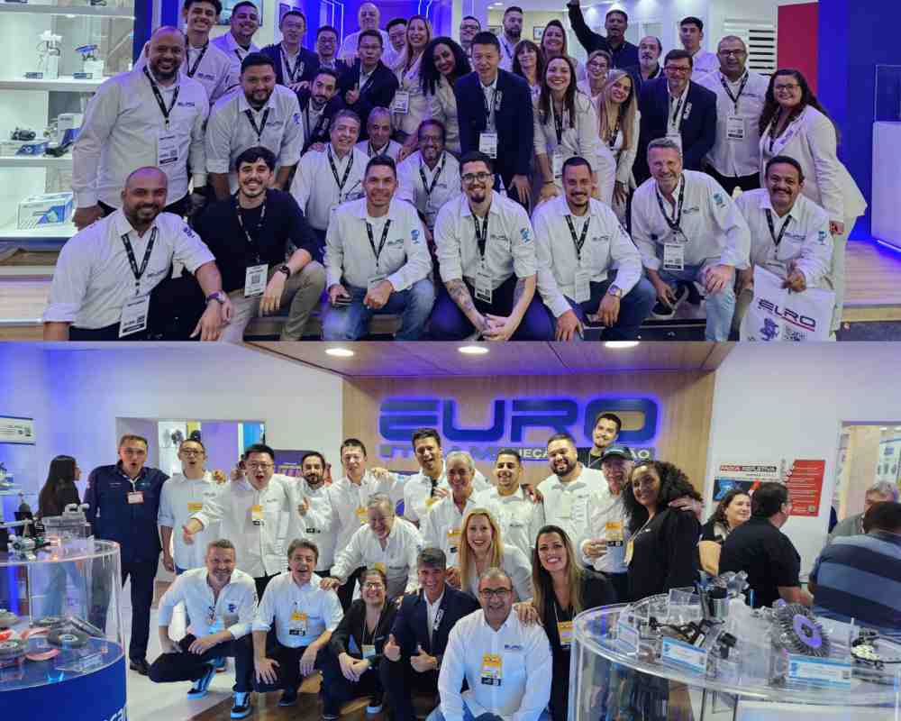 Group photo with international clients