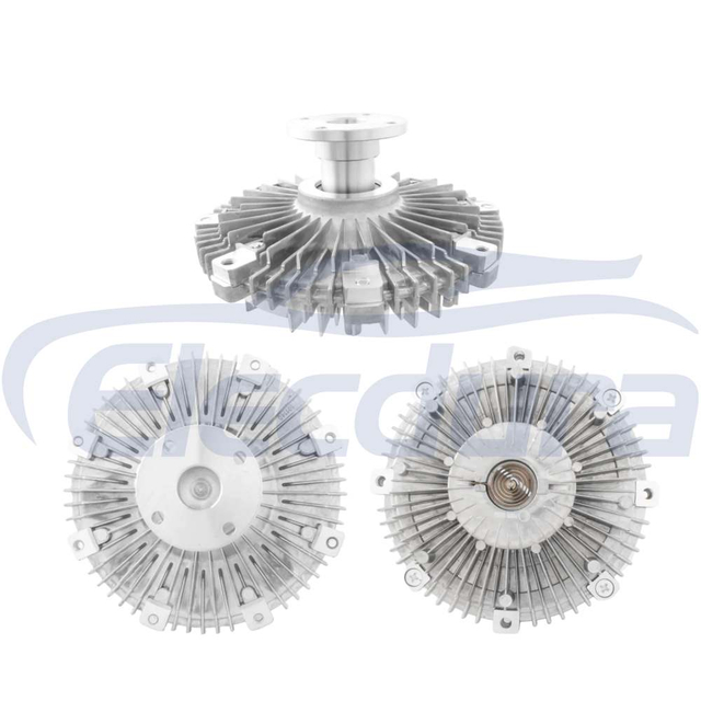 Elecdura mechanical viscous clutch featuring a precision bimetal coil and heavy duty internal bearings for V6 engines