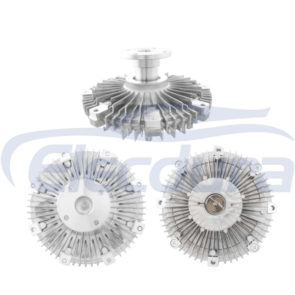 Elecdura mechanical viscous clutch featuring a precision bimetal coil and heavy duty internal bearings for V6 engines