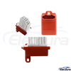 Blower motor resistor 1J0907521 for VW and Audi air conditioning, OE-standard premium aftermarket cooling part.