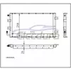 Universal A/C Condenser 551 &times; 302 &times; 26 mm