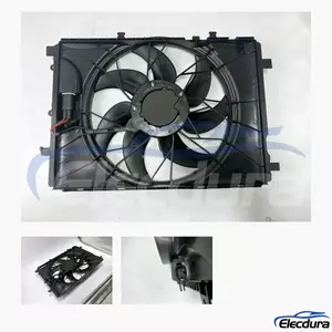 A2045000493 Mercedes-Benz Brushless Radiator Cooling Fan Assembly aftermarket wholesale replacement