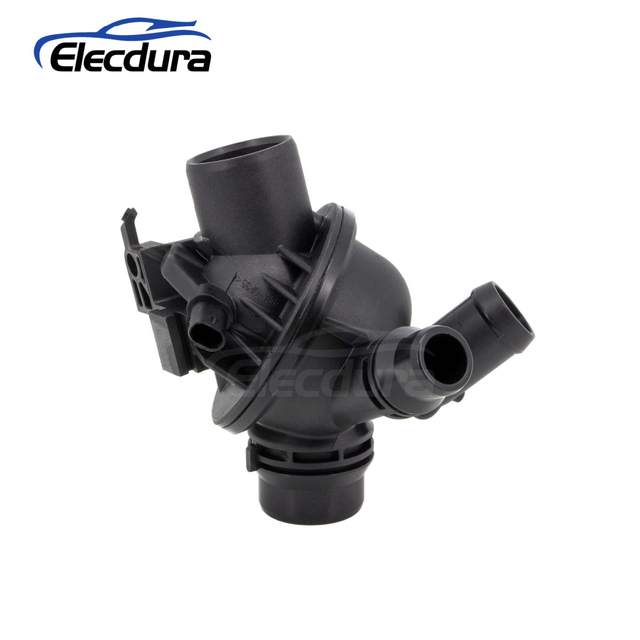 BMW engine coolant thermostat 11538671516 aftermarket replacement