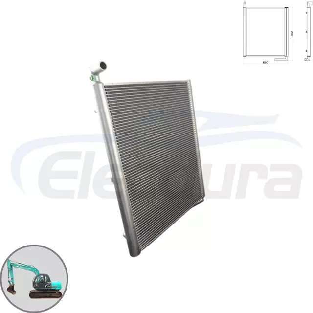 YW05P00009S007 Kobelco SK120-5 SK120-6 oil cooler grosir